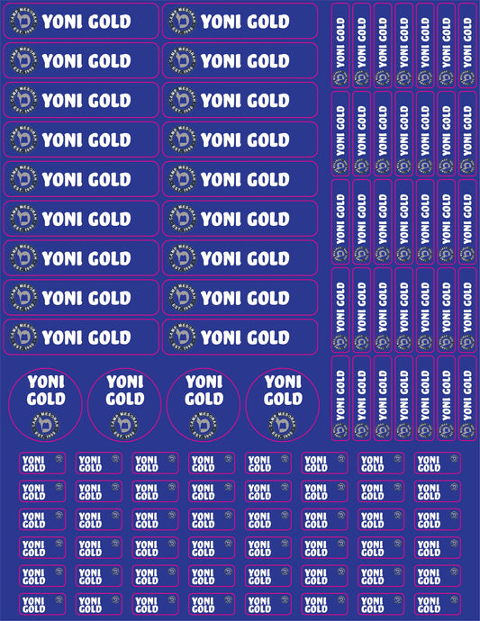 100 Custom Name Labels