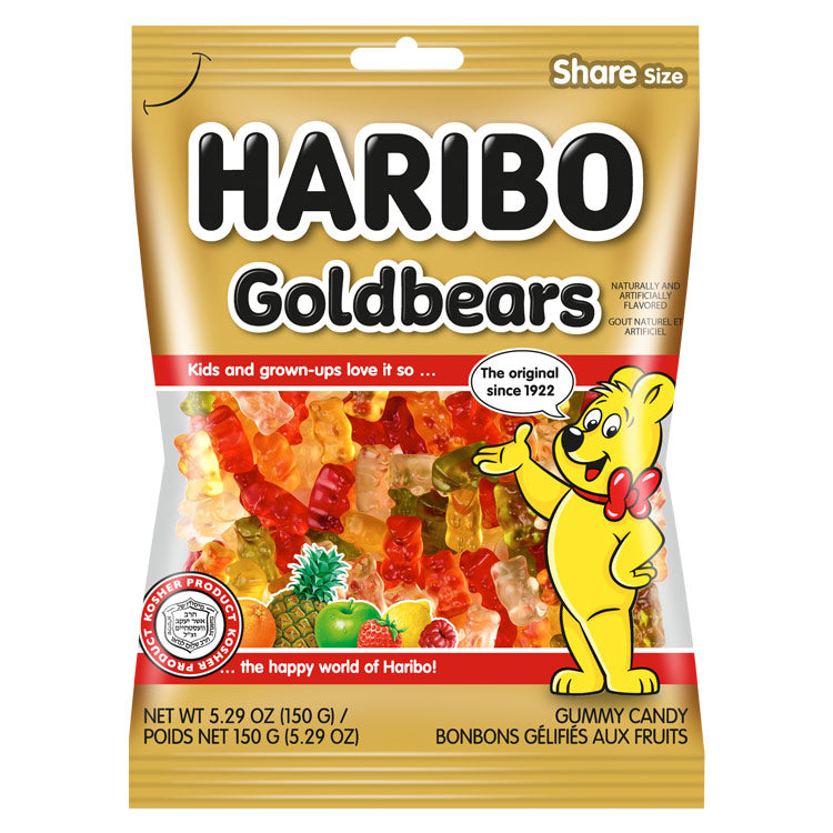 Haribo Gold Bears, 5.29 oz