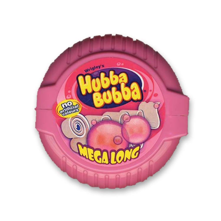 Hubba Bubba Tape Fancy Fruit (Pink)