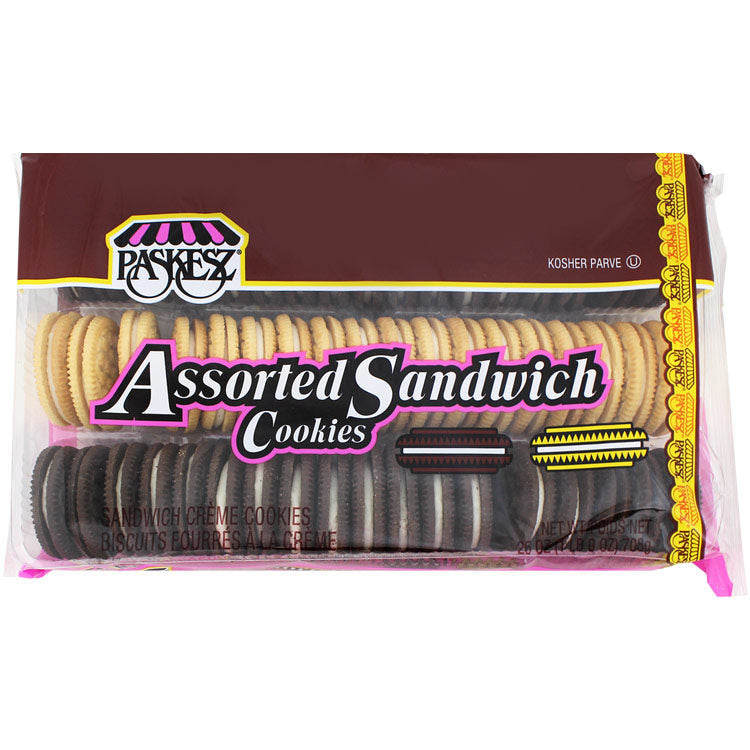 Assorted Sandwich Cookies, 25 oz