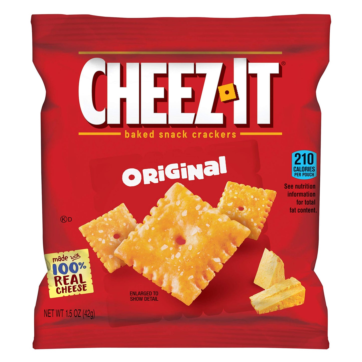Cheez-It Original Baked Snack Crackers, 1.5 oz