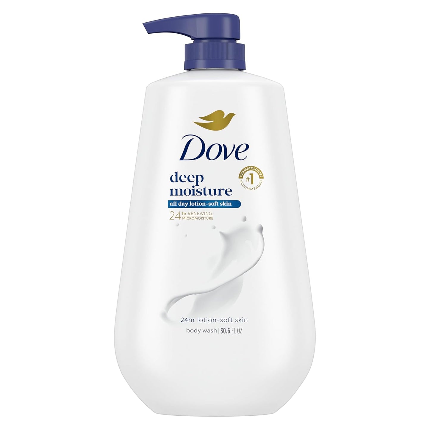 Dove Deep Moisture Body Wash with Pump, 30.6 oz