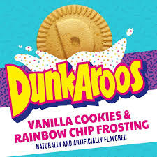 Dunkaroos Vanilla Cookies and Rainbow Chip Frosting, 1oz