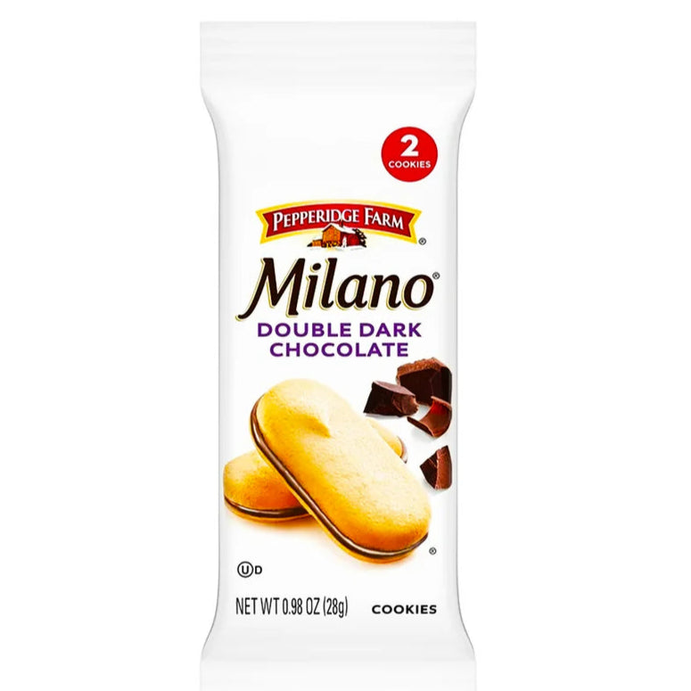 Milano Double Dark Chocolate 2 Cookie Pack, 0.98 oz