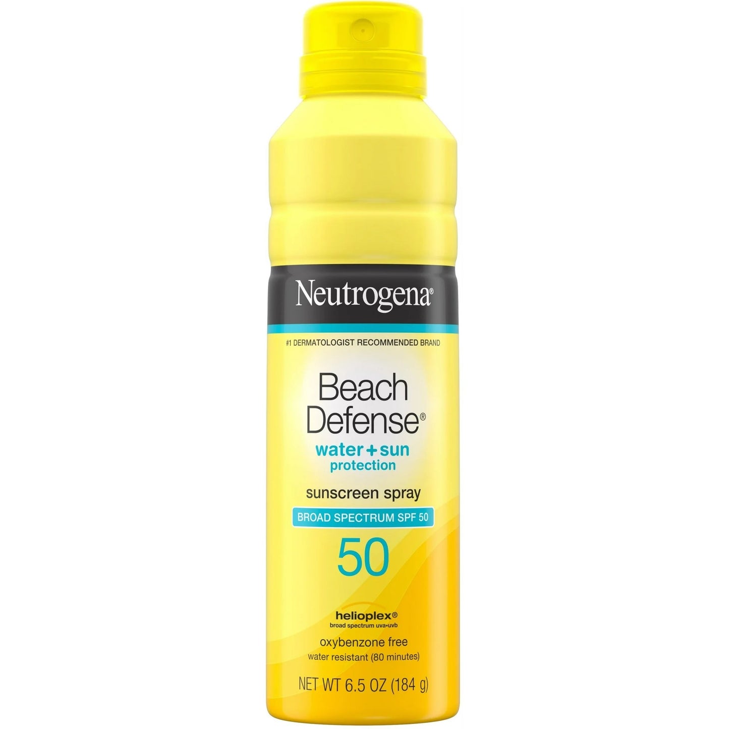 Neutrogena Beach Defense Spray Sunscreen SPF 50, 6.5 oz