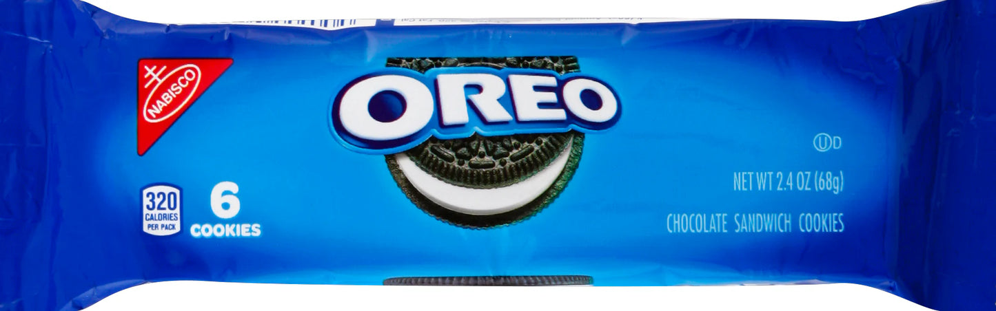 Oreos 6 Cookie Pack, 2.4 oz