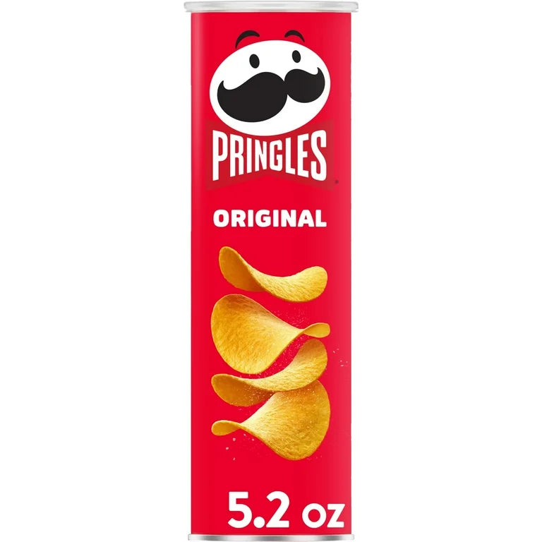 Pringles Original Potato Crisps Chips, 5.2 oz