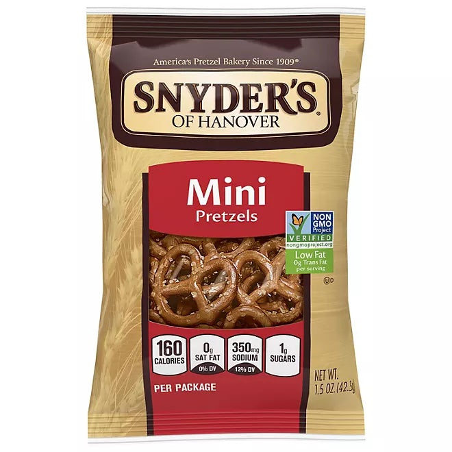 Snyder's Mini Pretzels, 1.5 oz