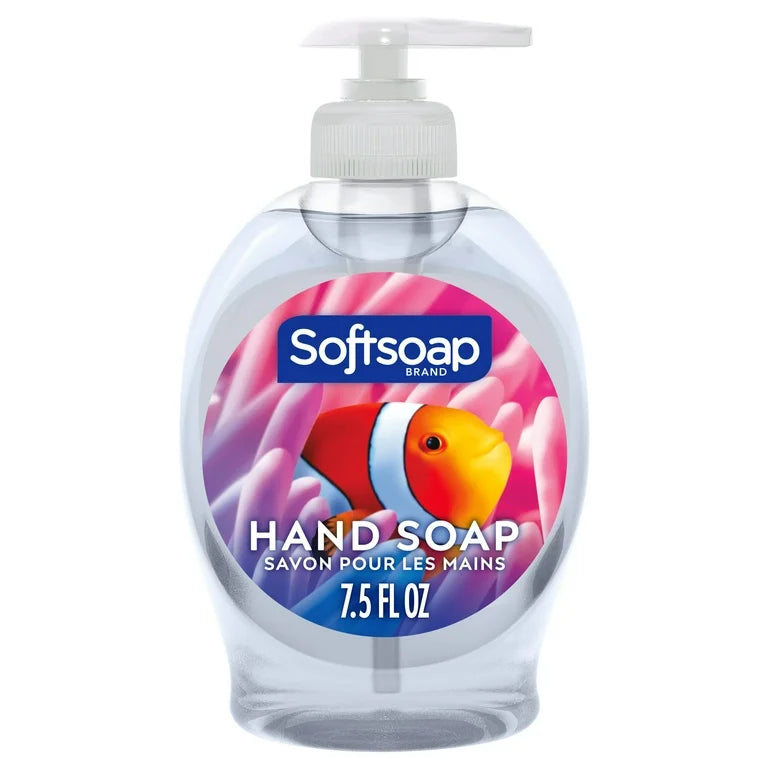 Softsoap Aquarium Liquid Hand Soap, 7.5 Fluid Ounce Bottle