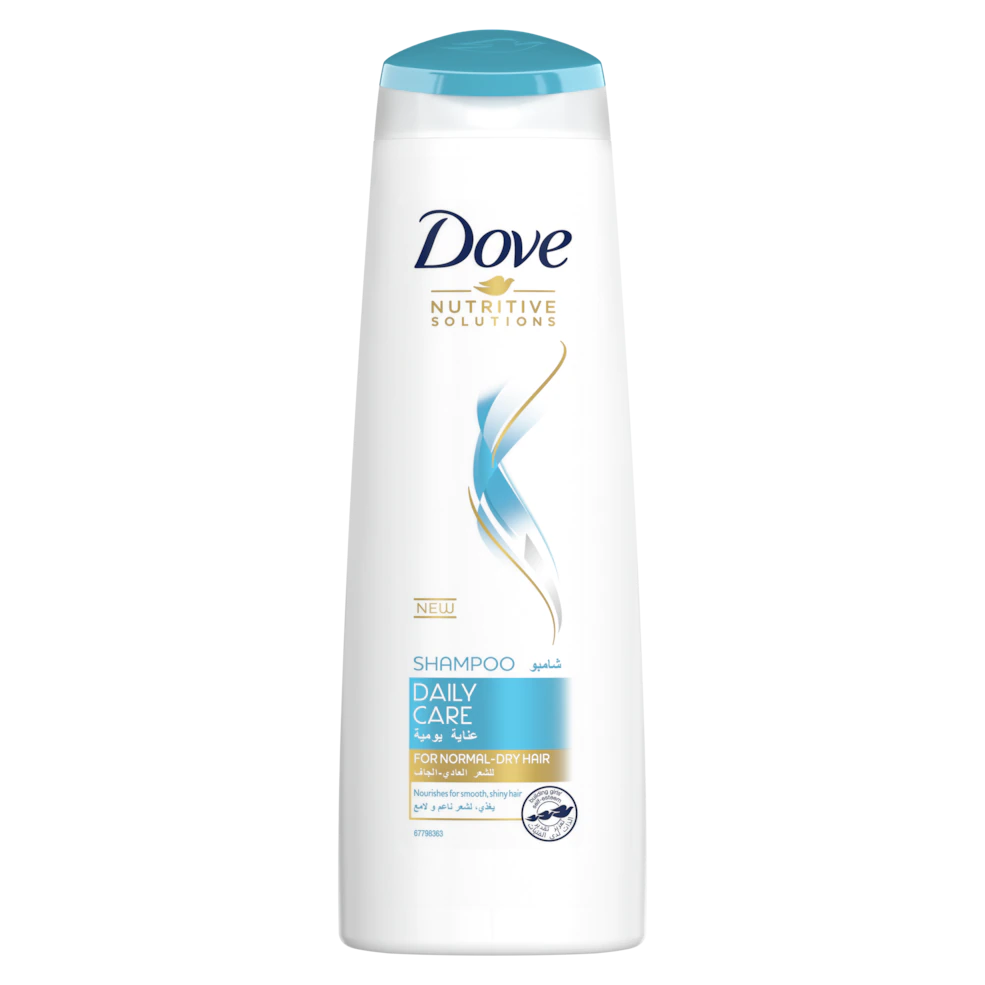Dove Daily Care Shampoo, 400ml (13.5 oz)