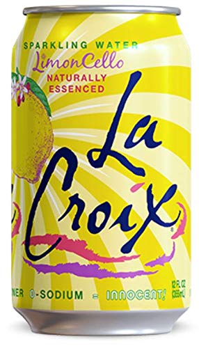 LaCroix LimonCello Sparkling Water, 12 fl oz Can