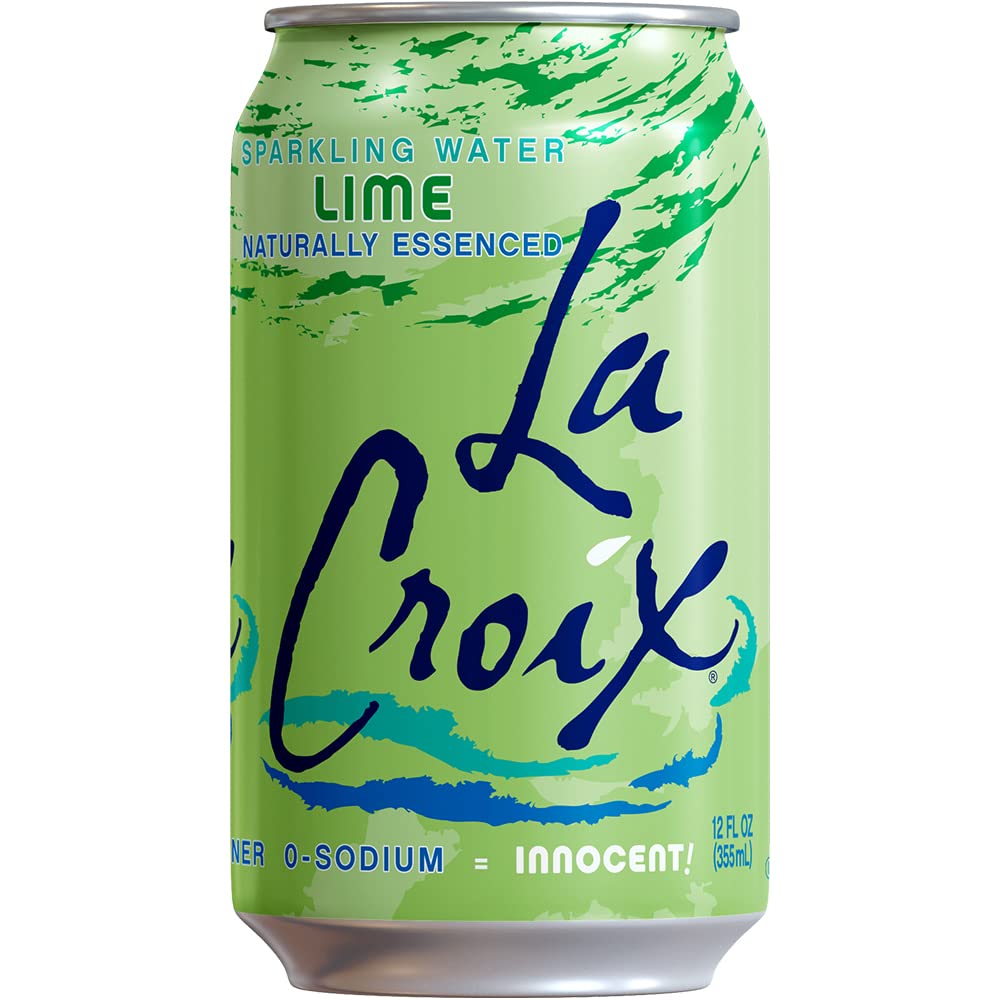 LaCroix Lime Sparkling Water, 12 fl oz Can