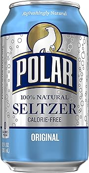 Polar Original Sparkling Seltzer Water, 12 fl oz Can