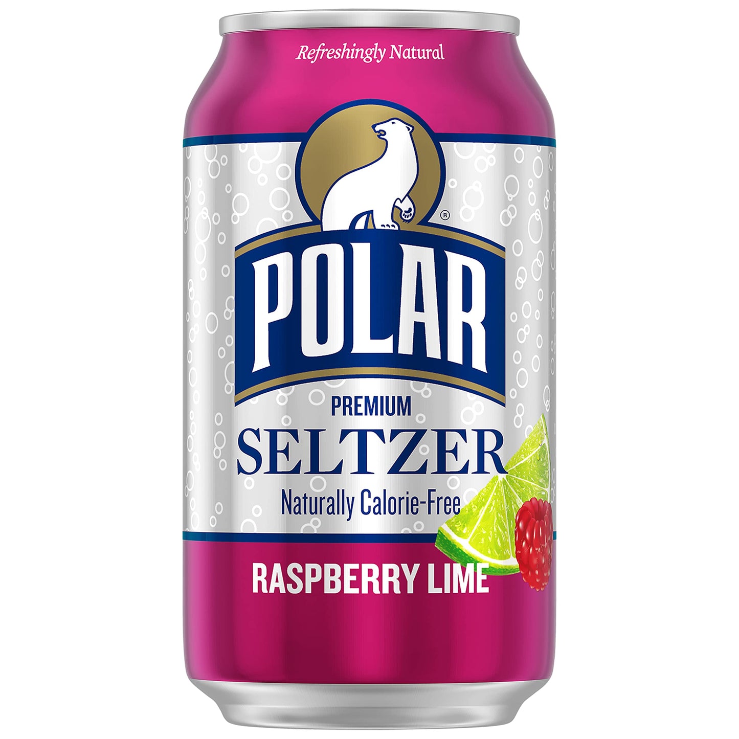 Polar Raspberry Lime Sparkling Seltzer Water, 12 fl oz Can
