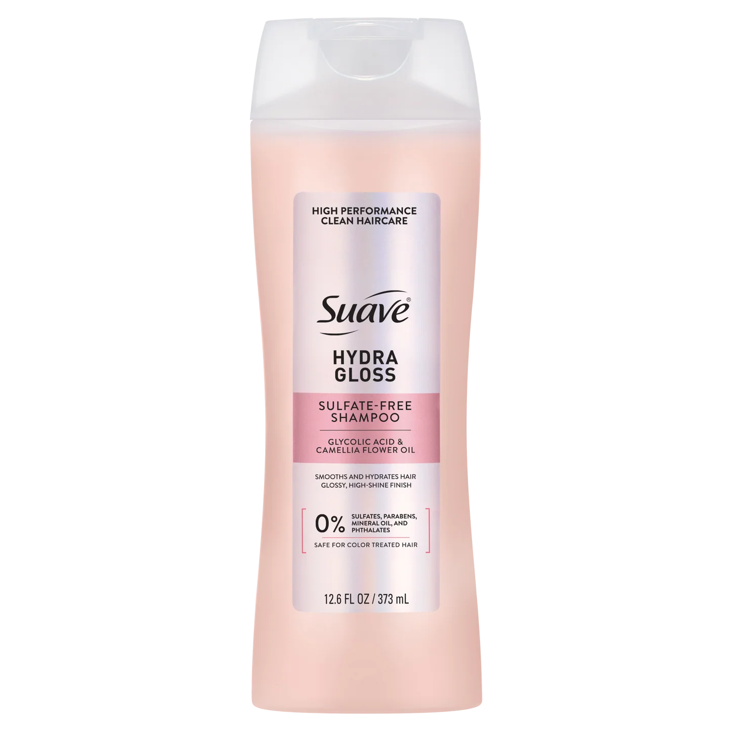 Suave Hydra Gloss Sulfate Free Shampoo, 12.6 oz