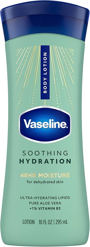 Vaseline Intensive Care Body Lotion, Aloe Soothe, 10 oz