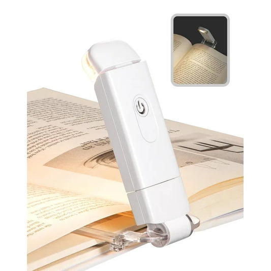 USB Rechargeable Book Light with clip