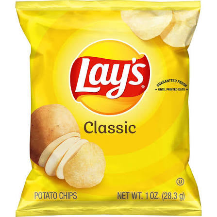 Lay's Classic Potato Chips, 1 oz