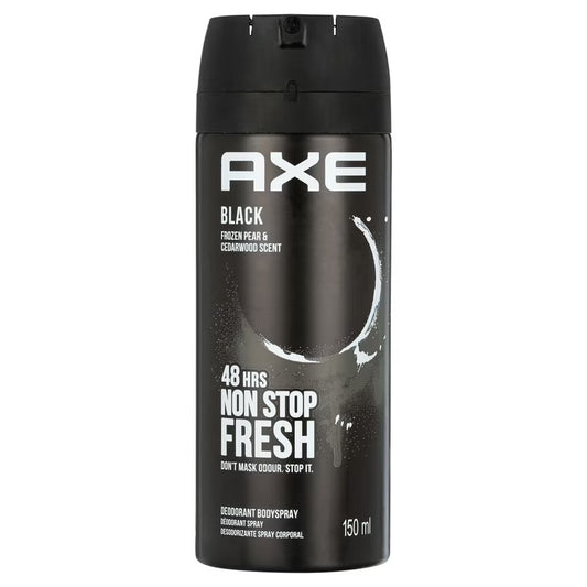 Axe Black Body Spray Deodorant, 5.07 oz