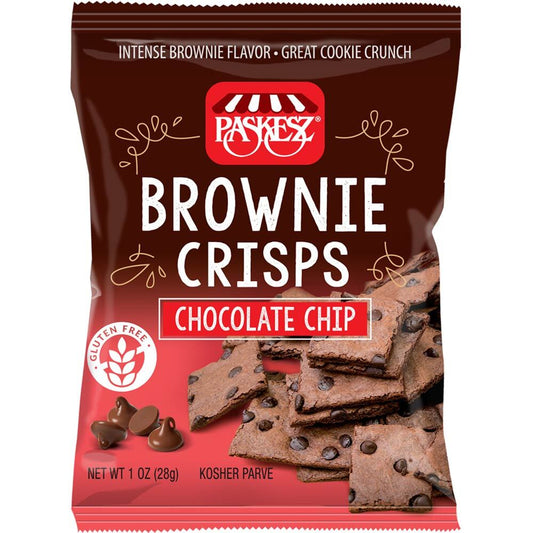 Brownie Crisps Chocolate Chip, 1 oz