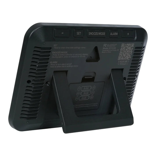 Digital Table and Wall Clock with 12-Hour Display and Alarm