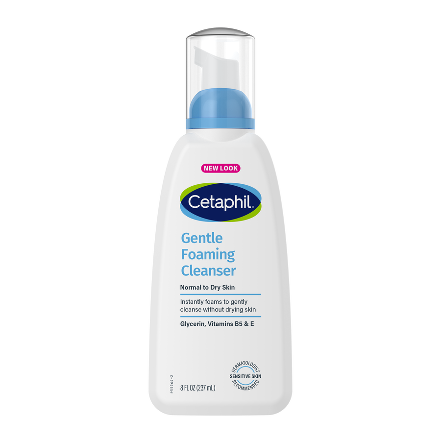 Cetaphil Gentle Foaming Cleanser, 8 fl oz