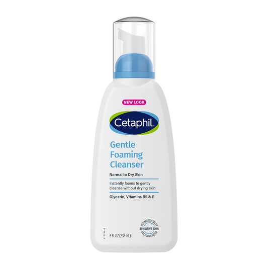 Cetaphil Gentle Foaming Cleanser, 8 fl oz