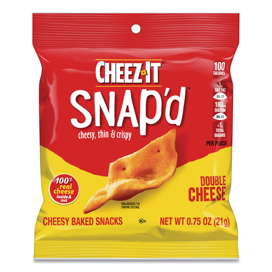 Cheez-It Snap'd Double Cheeze, 0.75 oz