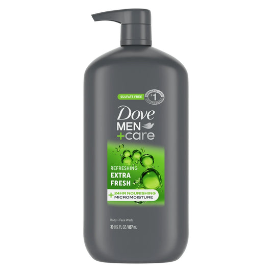Dove Men+Care Extra Fresh Body Wash, 30 oz