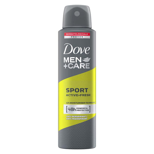 Dove Men+Care Deodorant Spray, Sport Active, 8.45oz