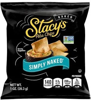 Stacy's Pita Chips, Simply Naked, 1 oz