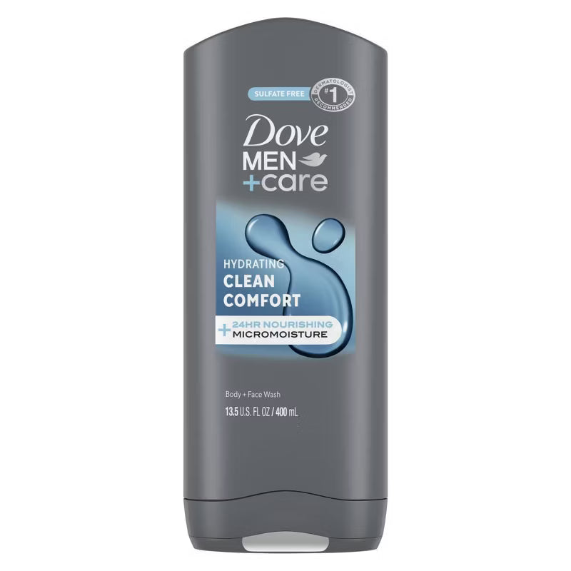Dove Men Body & Face Wash Cool Fresh, 13.5 oz
