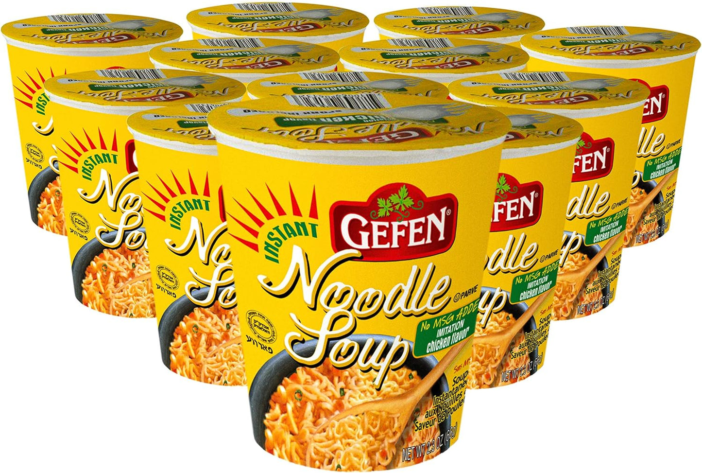 Gefen Chicken Noodle Soup 12 Pack, 2.3 Oz