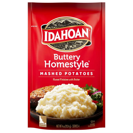 Idahoan Buttery Homestyle Mashed Potatoes , 4 oz