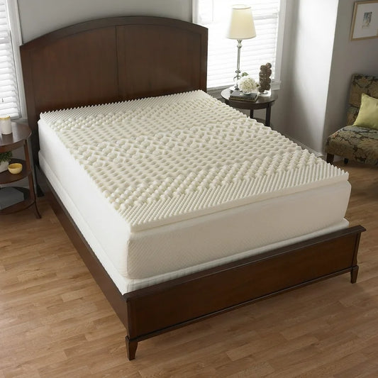 1.25" 7-Zone Foam Mattress Topper (Twin/Twin-XL)