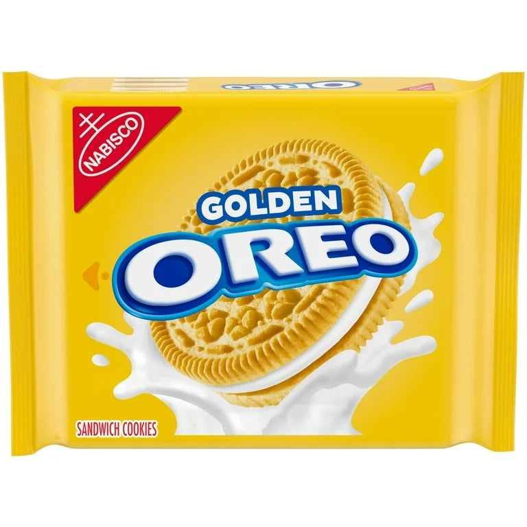 Oreo Golden Sandwich Cookies, 13.29 oz