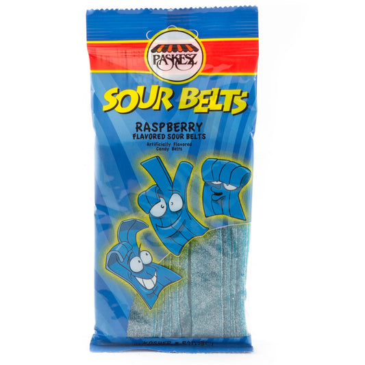 Sour Belts Raspberry, 4 oz