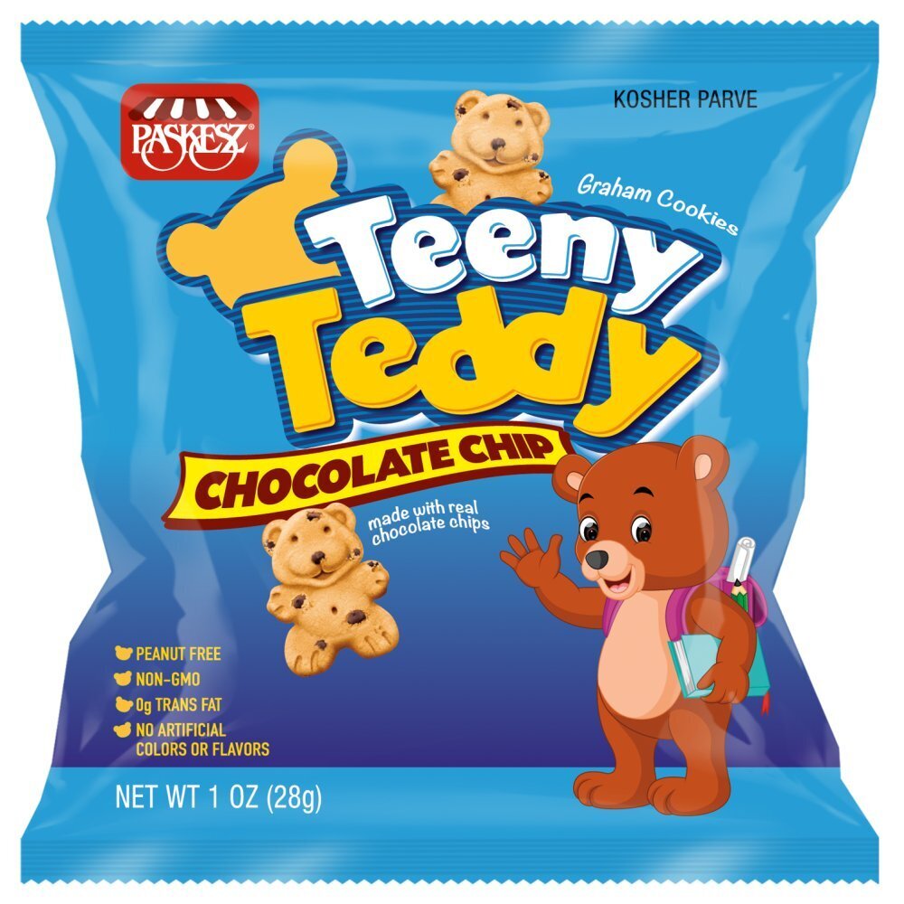 Teeny Teddy Chocolate Chip, 1 oz
