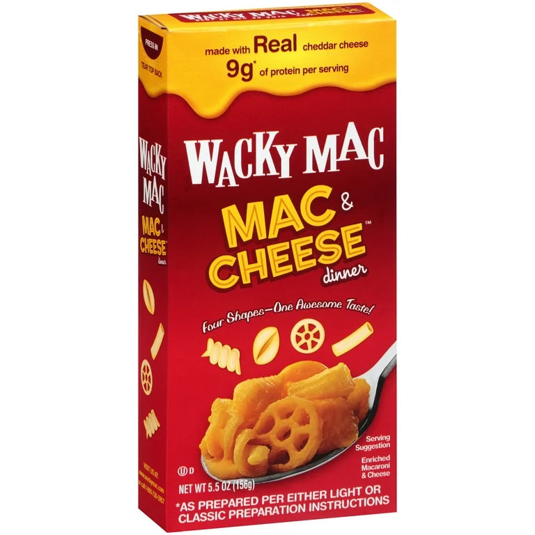 Wacky Mac Macaroni & Cheese, 5.5 oz
