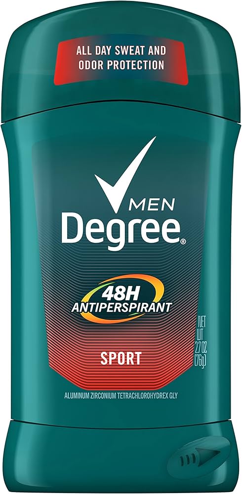 Degree Men Antiperspirant Deodorant Stick, Sport, 2.7 oz