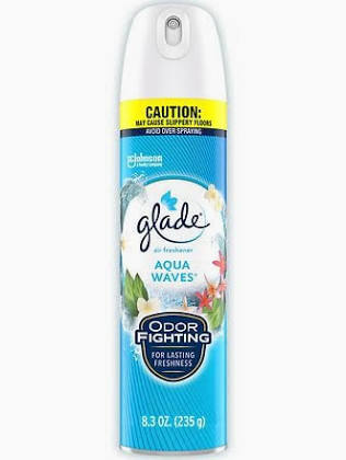 Glade Air Freshener Spray, Aqua Waves, 8.3 oz