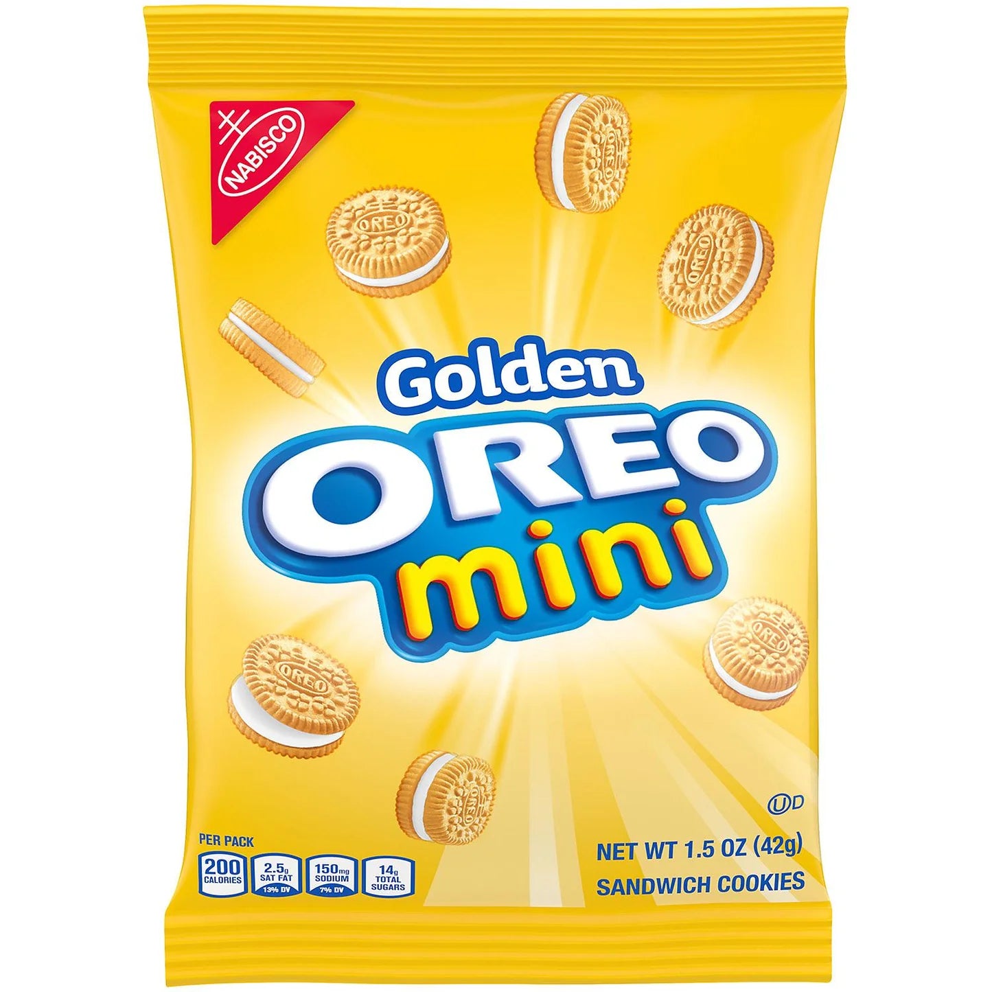 OREO Mini Golden Sandwich Pack, 1.5 oz