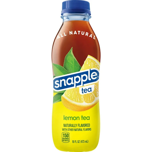 Snapple Natural Lemon Tea, 16 fl oz