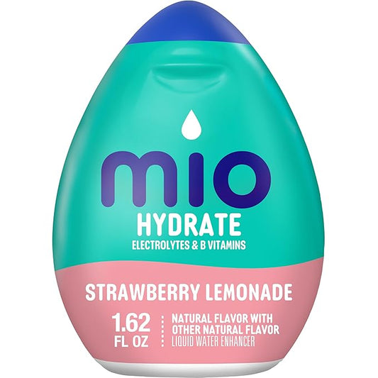 MiO Hydrate Strawberry Lemonade Liquid Water Enhancer, 1.62 fl oz Bottle
