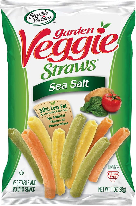 Veggie Straws Sea Salt, 1 oz